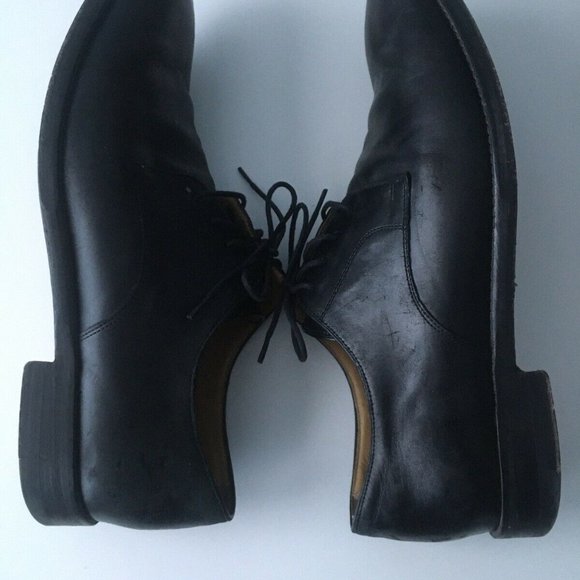 Cole Haan Grand OS Men's Black Leather Oxfords - Picture 4 of 6